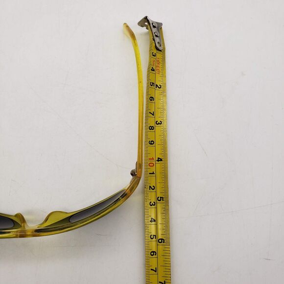 Vintage BLACK FLYS Sunglasses 'Kid's Kick' Clear Yellow VTG - Picture 11 of 11